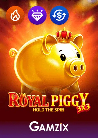 3x3 Royal Piggy Hold the Spin by Gamzix
